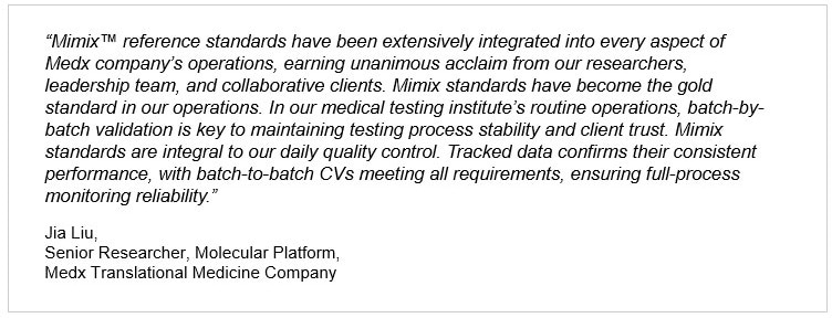 mimix jia customer quote